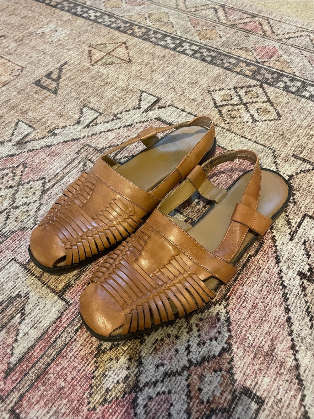 Vintage Falls Creek Leather Shoes